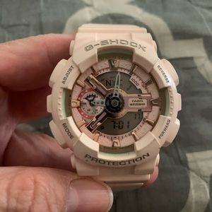 G-Shock pink watch